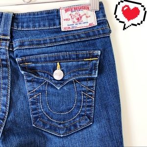 True Religion Becky Jeans Size 28 G185